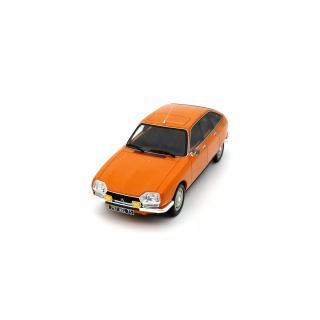 CITROËN GS X2 JAUNE HELIANTHE 1974 OttO mobile 1:18 Resinemodell (Türen, Motorhaube... nicht zu öffnen!)